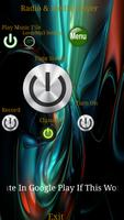 Mp3 Player/Digital Radio Player الملصق