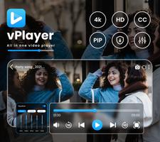 Video Player 4K : vPlayer পোস্টার