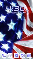 American Flag Wallpapers Affiche