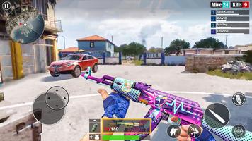 Squad Cover Offline Fire Games постер