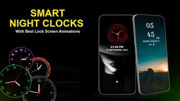 Lock Screen Clock poster