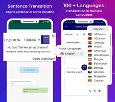 Filipino Dictionary captura de pantalla 2