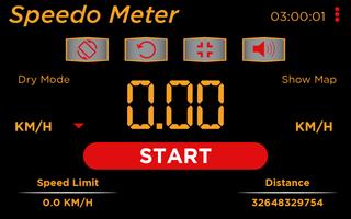 GPS Speedometer Digital and An poster