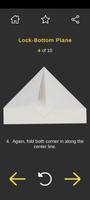 Avion en papier origami capture d'écran 3