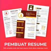 pembuat cv: pembuat resume poster