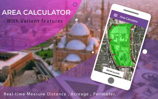 Live Street View Maps & Area Calculator Affiche