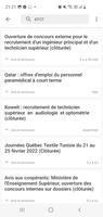 Emploi Tunisie et à l'étranger imagem de tela 2