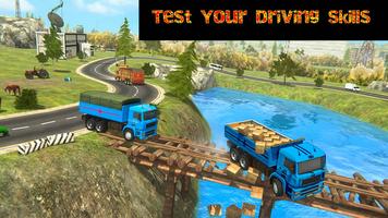 Offroad Cargo Truck Drive 3D پوسٹر