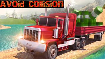 Offroad Cargo Truck Drive 3D syot layar 1