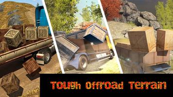 Offroad Cargo Truck Drive 3D syot layar 2