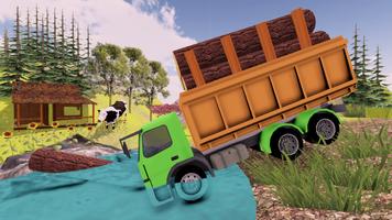 Offroad Cargo Transport Truck  постер