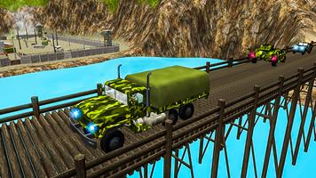 Offroad Army Truck fahren Screenshot 2