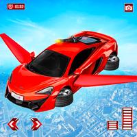 Flying Cars Game - Car Flying Affiche
