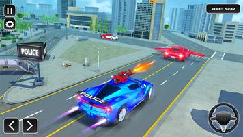 Flying Cars Game - Car Flying imagem de tela 2