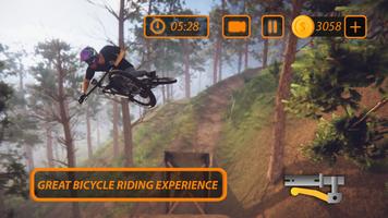 Bicycle Offroad Rush Bike Game Cartaz