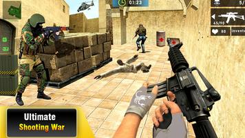 Ultimate Shooting War Game 3D Affiche
