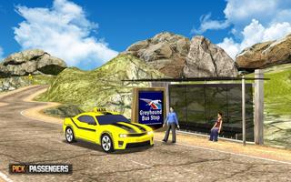 برنامه‌نما Crazy Taxi Mountain Driver 3D Games عکس از صفحه