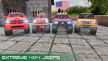 Offroad Jeep Driving-Jeep Game ポスター