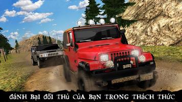 Arazi Jeep Rush: Dağ Yarış Simülatör ảnh chụp màn hình 1