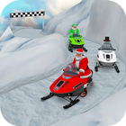 Offroad Snow Bike Christmas Racing أيقونة