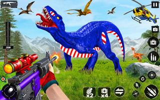 Dino Hunter 3D Hunting Games Ekran Görüntüsü 3