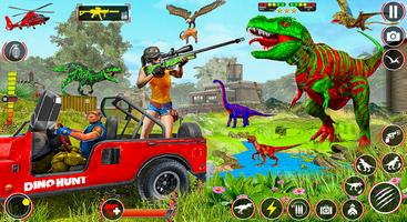 Dino Family 3D Hunting Games تصوير الشاشة 2