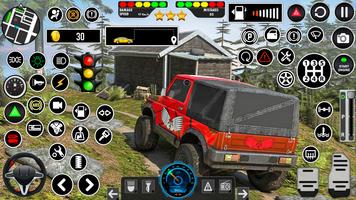 game mengemudi jip SUV offroad screenshot 2