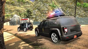 Offroad Police Car Chase: Cop Car Driving Games capture d'écran 1