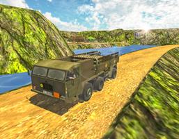 US Army Truck Driving - Military Transport Games Affiche