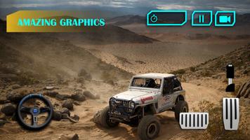 4x4 Mountain Climb Jeep Game : Offroad Prado Drive постер