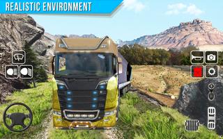 Offroad 4X4 Cargo Truck Driver screenshot 1