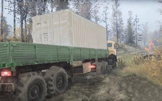 الطرق الوعرة شاحنة المحاكاة: Cargo Driving 3D تصوير الشاشة 1