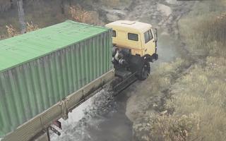 الطرق الوعرة شاحنة المحاكاة: Cargo Driving 3D تصوير الشاشة 2