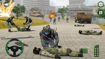 Army Truck Simulator Game 3D capture d'écran 1