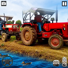 Tractor Trolley Cargo Farming - New Tractor Games icône