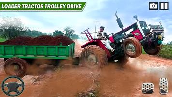 Tractor Trolley Cargo Farming - New Tractor Games capture d'écran 1