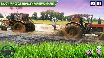 Tractor Trolley Cargo Farming - New Tractor Games capture d'écran 3