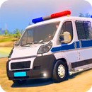 Police Van Gangster Chase Game aplikacja