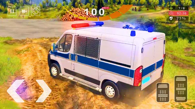 Screenshot 7 for Van Police Game - Van Driving