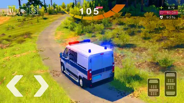 Screenshot 5 for Van Police Game - Van Driving