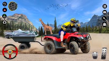 Offroad Quad Bike Games ATV 3D capture d'écran 2