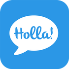 Holla Chat App icône