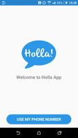 Holla Chat App Affiche