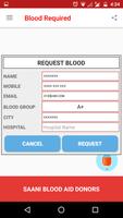 Saani Blood Aid تصوير الشاشة 1