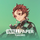 Tanjiro Kamado HD Wallpaper icône