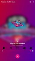 Popular Mix FM Radio poster