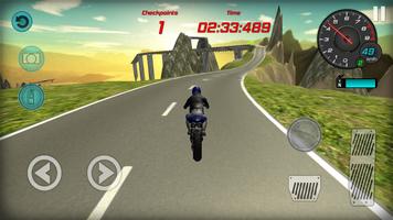 Moto Rider Hill Stunts capture d'écran 1