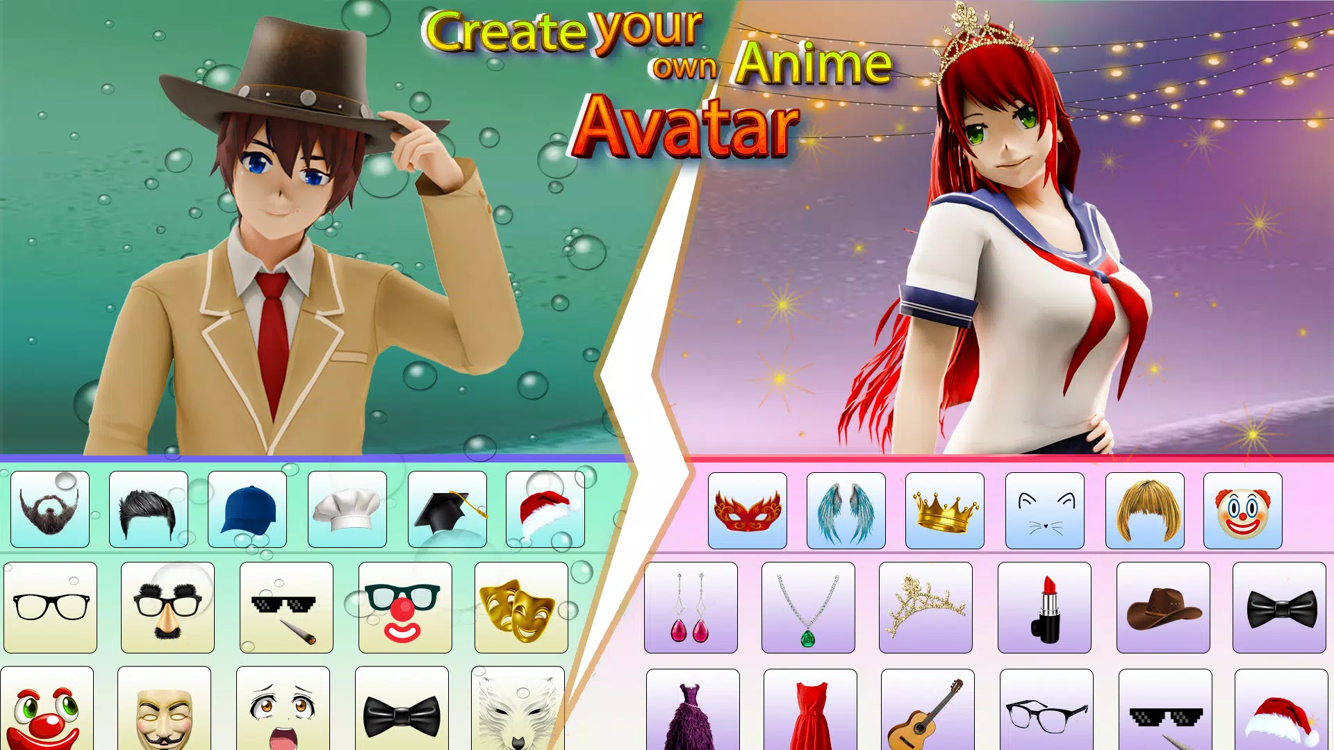 Download do APK de Jogos de anime da vida escolar para Android