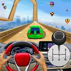 Car Games 3D- Ramp Car Stunt icône