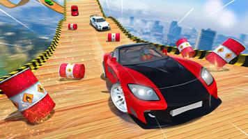 Car Games 3D- Ramp Car Stunt imagem de tela 1